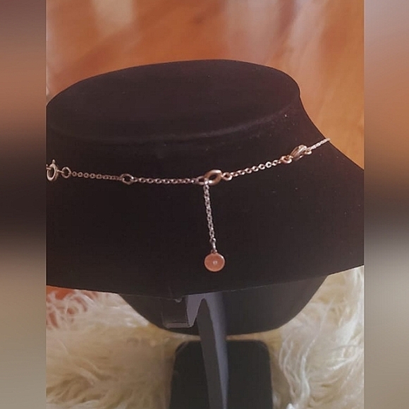 Small Square Fringe Necklaces For Teen Girls Trendy Layered Neck Pendant. 🌴 - Picture 4 of 6